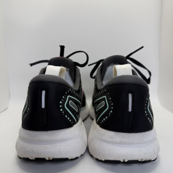 Brooks Ghost 14 1203561D013 Women's Size 9D Wide Running Shoes Black Pink - Picture 8 of 12